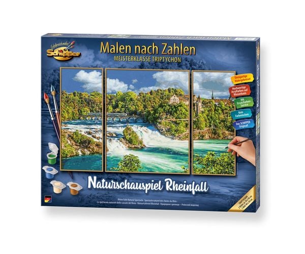 Produktbild: Malen nach Zahlen - Naturschauspiel Rheinfall