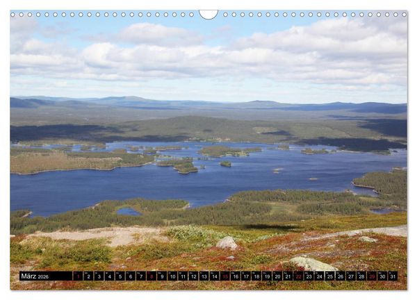 Produktbild: Sommer in Schwedens Lappland (Wandkalender 2026 DIN A3 quer), CALVENDO Monatskalender