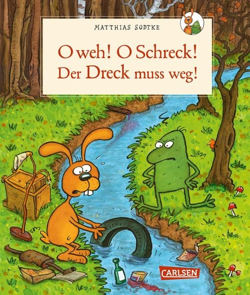Nulli & Priesemut: Nulli und Priesemut O weh! O Schreck! Der Dreck muss weg, Gebundene Ausgabe von Matthias Sodtke, Carlsen, 978-3-551-51926-9