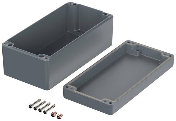 Produktbild: Bopla EUROMAS A 114 01114000 Industrie-Geh&auml;use 200 x 100 x 80 Aluminium Silber-Grau (RAL 7001) 1 St.