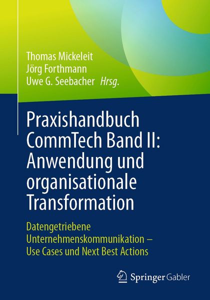 Produktbild: Praxishandbuch CommTech Band II: Anwendung und organisationale Transformation