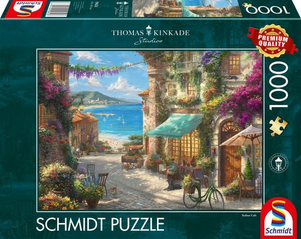 Produktbild: Caf&eacute; an der italienischen Riviera (Puzzle)