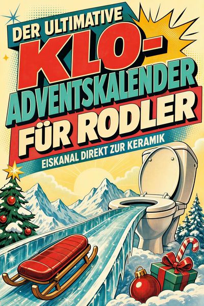 Produktbild: Der ultimative Klo-Adventskalender f&uuml;r Rodler