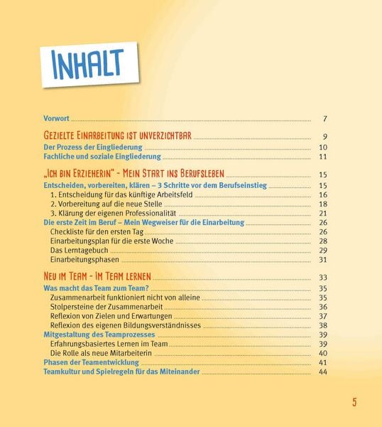 Produktbild: Das Berufseinsteiger-Buch f&uuml;r ErzieherInnen