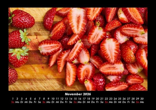 Produktbild: Obstkalender 2026 Fotokalender DIN A3