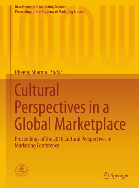 Produktbild: Cultural Perspectives in a Global Marketplace