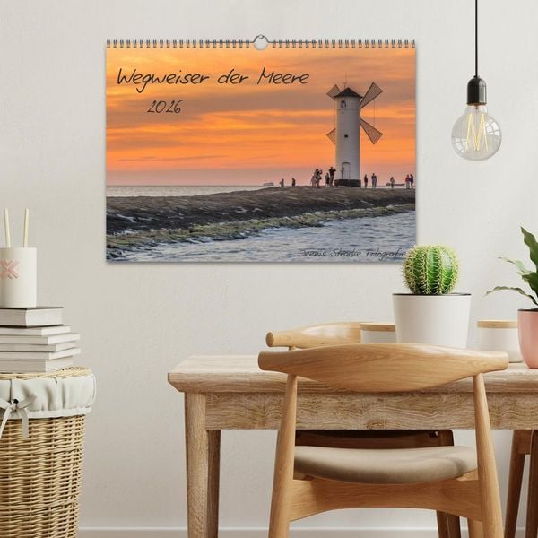 Produktbild: Wegweiser der Meere (Wandkalender 2026 DIN A3 quer), CALVENDO Monatskalender