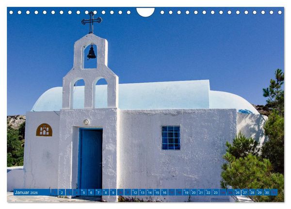 Produktbild: Griechische Insel Kos (Wandkalender 2026 DIN A4 quer), CALVENDO Monatskalender