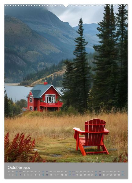 Produktbild: Chairscape (Wall Calendar 2026 DIN A2 portrait), CALVENDO 12 Month Wall Calendar