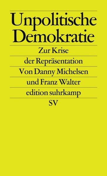 Produktbild: Unpolitische Demokratie