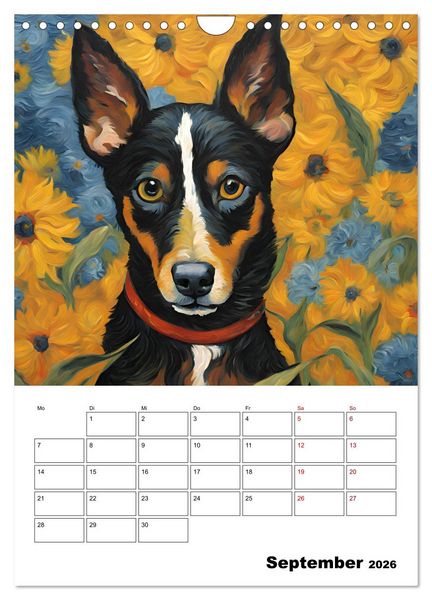 Produktbild: Hundezauber (Wandkalender 2026 DIN A4 hoch), CALVENDO Monatskalender