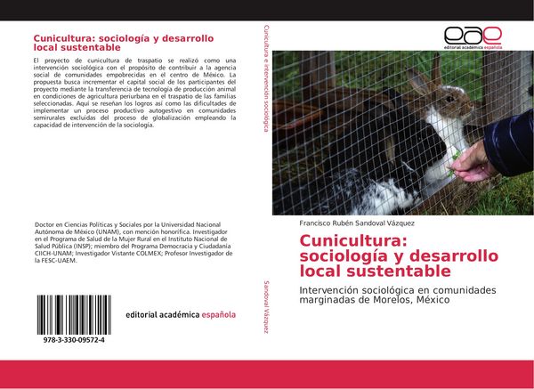 Produktbild: Cunicultura: sociolog&iacute;a y desarrollo local sustentable