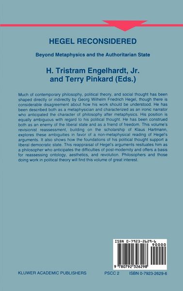 Produktbild: Hegel Reconsidered