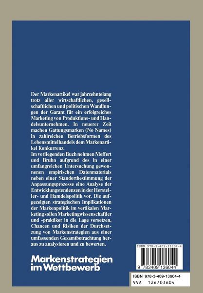Produktbild: Markenstrategien im Wettbewerb