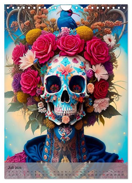 Produktbild: Beautiful Death (Wandkalender 2026 DIN A4 hoch), CALVENDO Monatskalender