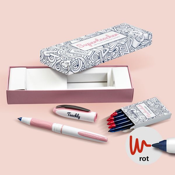 Produktbild: Teachly Tintenroller Superteacher, Ros&eacute;