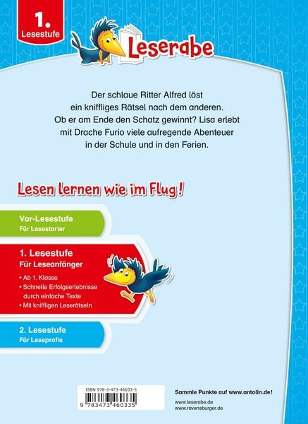 Leserabe - Sonderausgaben: Fantastische Erstlesegeschichten von Rittern und Drachen