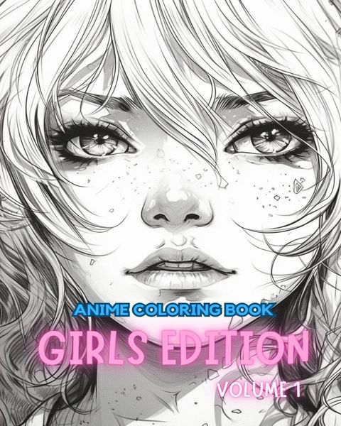 Produktbild: Anime Coloring Book Girls Edition Volume 1