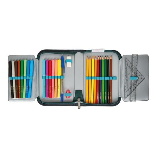 Produktbild: Herlitz Sch&uuml;leretui Green Rex 31 teilig