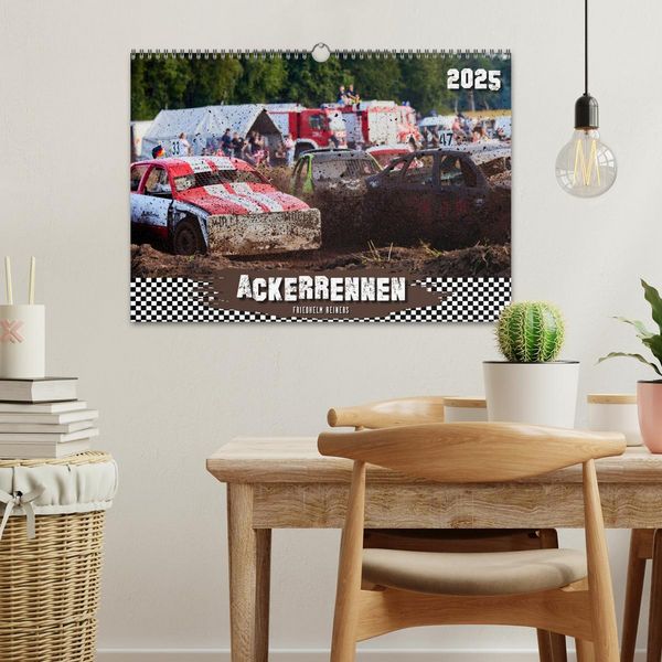 Produktbild: ACKERRENNEN (Wandkalender 2026 DIN A3 quer), CALVENDO Monatskalender