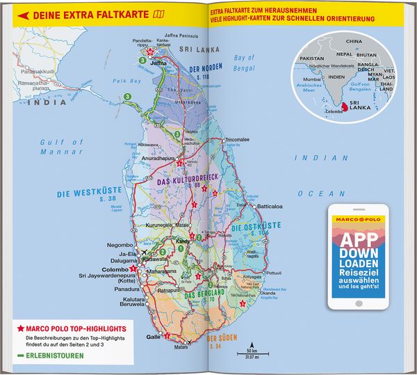 Produktbild: MARCO POLO Reisef&uuml;hrer Sri Lanka