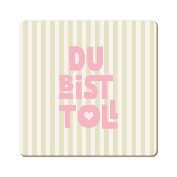 Produktbild: Korkuntersetzer Du bist toll