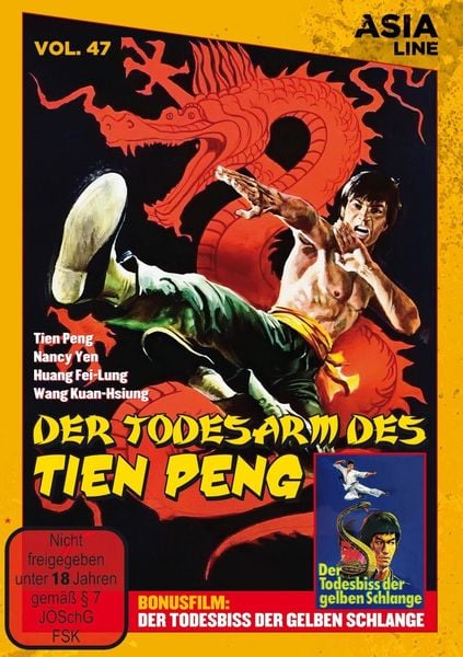 Produktbild: Asia Line: Der Todesarm des Tien Peng - Limitiert auf 1000 St&uuml;ck