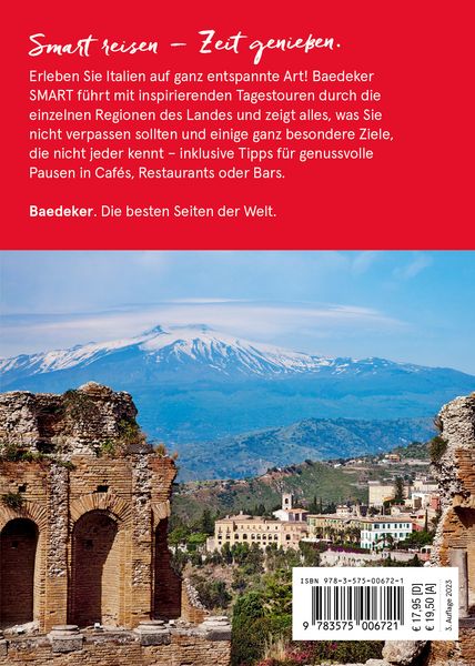 Produktbild: Baedeker SMART Reisef&uuml;hrer Italien