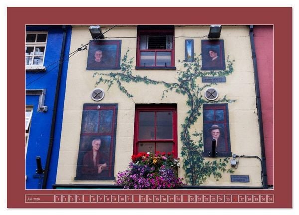 Produktbild: IRLAND - Die sch&ouml;nsten Fassadenmalereien (hochwertiger Premium Wandkalender 2026 DIN A2 quer), Kunstdruck in Hochglanz