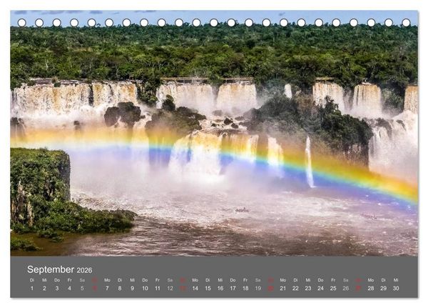 Produktbild: Brasilien 2026 abseits von Rio (Tischkalender 2026 DIN A5 quer), CALVENDO Monatskalender
