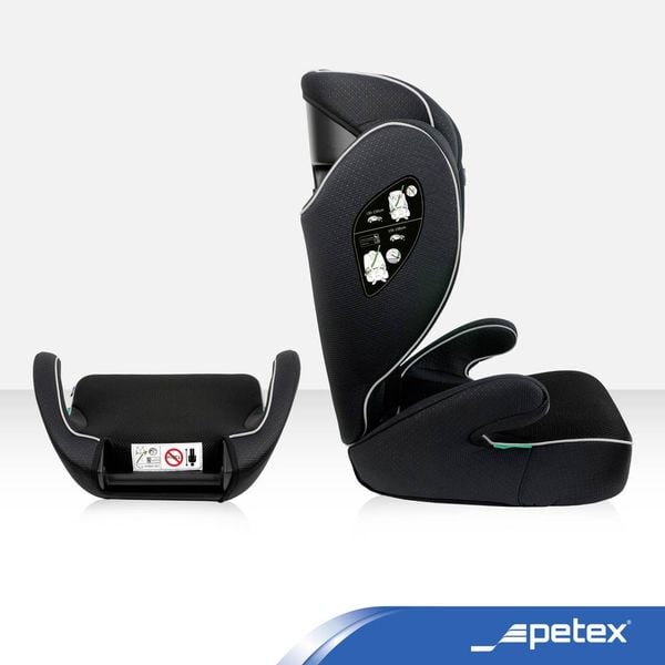 Produktbild: Petex Basic 1500schwarz HDPE nach ECE R129 Kindersitz Schwarz