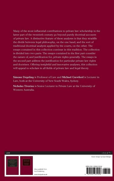 Produktbild: Justifying Private Rights