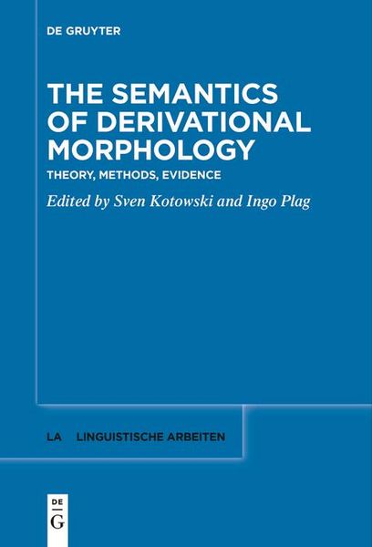 Produktbild: The Semantics of Derivational Morphology