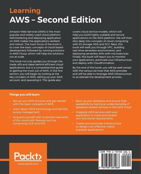 Produktbild: Learning AWS - Second Edition
