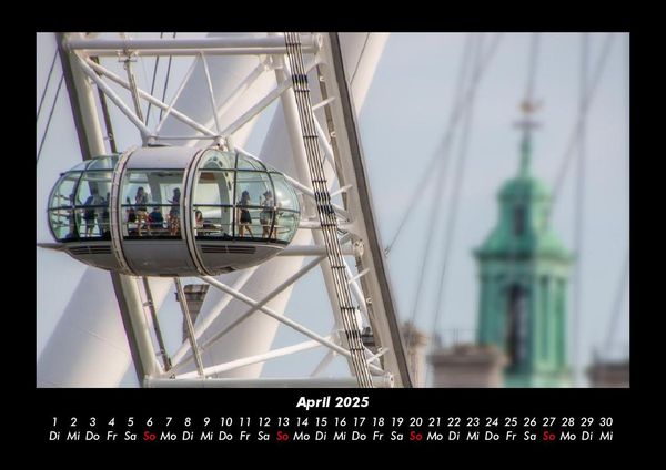 Produktbild: London 2025 Fotokalender DIN A3