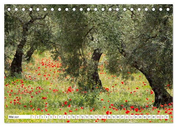 Produktbild: Momente einer Reise - Andalusien (Tischkalender 2027 DIN A5 quer), CALVENDO Monatskalender