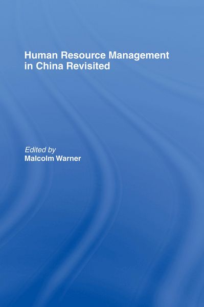 Produktbild: Human Resource Management in China Revisited