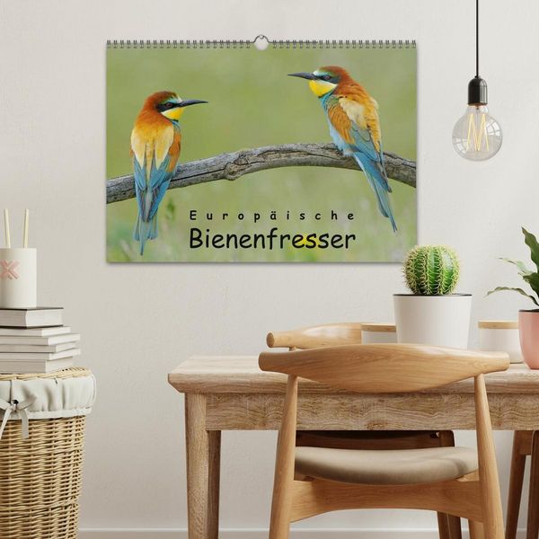 Produktbild: Europ&auml;ische Bienenfresser (Wandkalender 2026 DIN A3 quer), CALVENDO Monatskalender
