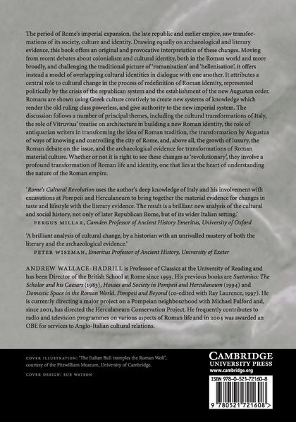 Produktbild: Rome's Cultural Revolution