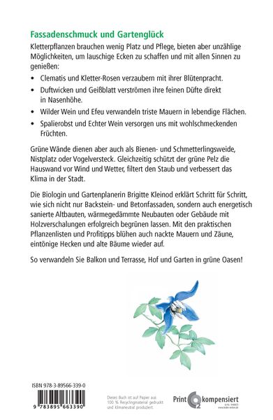 Produktbild: Gr&uuml;ne W&auml;nde f&uuml;r Haus und Garten