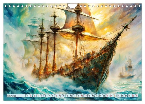 Produktbild: Sail of eternity (Wall Calendar 2026 DIN A4 landscape), CALVENDO 12 Month Wall Calendar