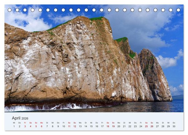Produktbild: Entdecke Galapagos (Tischkalender 2026 DIN A5 quer), CALVENDO Monatskalender