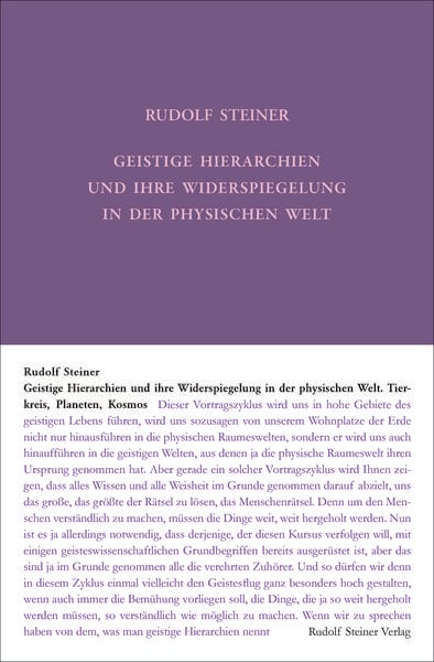 Produktbild: Geistige Hierarchien und ihre Widerspiegelung in der physischen Welt