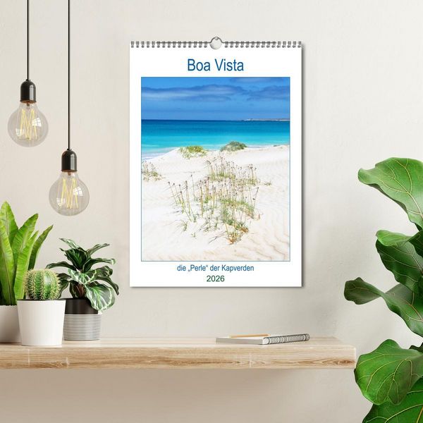 Produktbild: Boa Vista - die &bdquo;Perle&ldquo; der Kapverden (Wandkalender 2026 DIN A3 hoch), CALVENDO Monatskalender