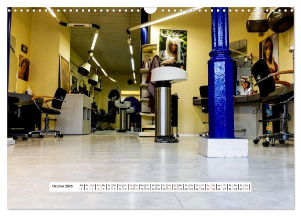 Produktbild: Friseursalons rund um den Globus (Wandkalender 2026 DIN A3 quer), CALVENDO Monatskalender