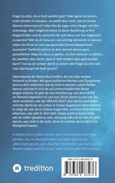 Produktbild: Wenn Gott spricht, wird Alles NEU