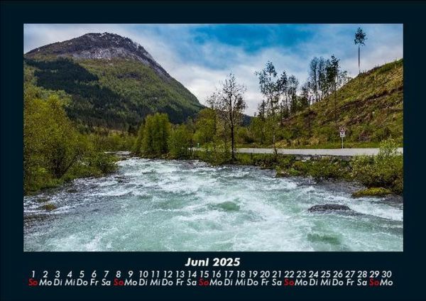 Produktbild: Berge 2025 Fotokalender DIN A5