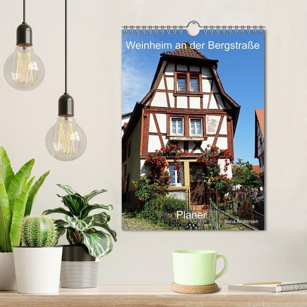 Produktbild: Weinheim an der Bergstra&szlig;e Planer (Wandkalender 2026 DIN A4 hoch), CALVENDO Monatskalender