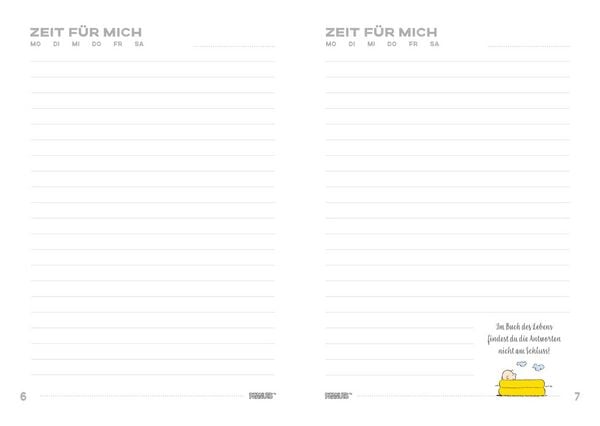 Produktbild: Peanuts Geschenkbuch: Zeit f&uuml;r mich