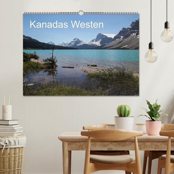 Produktbild: Kanadas Westen 2026 (Wandkalender 2026 DIN A2 quer), CALVENDO Monatskalender